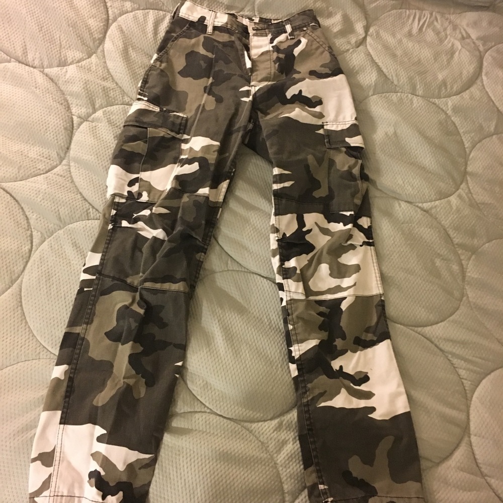 3 tone camo cargo pans